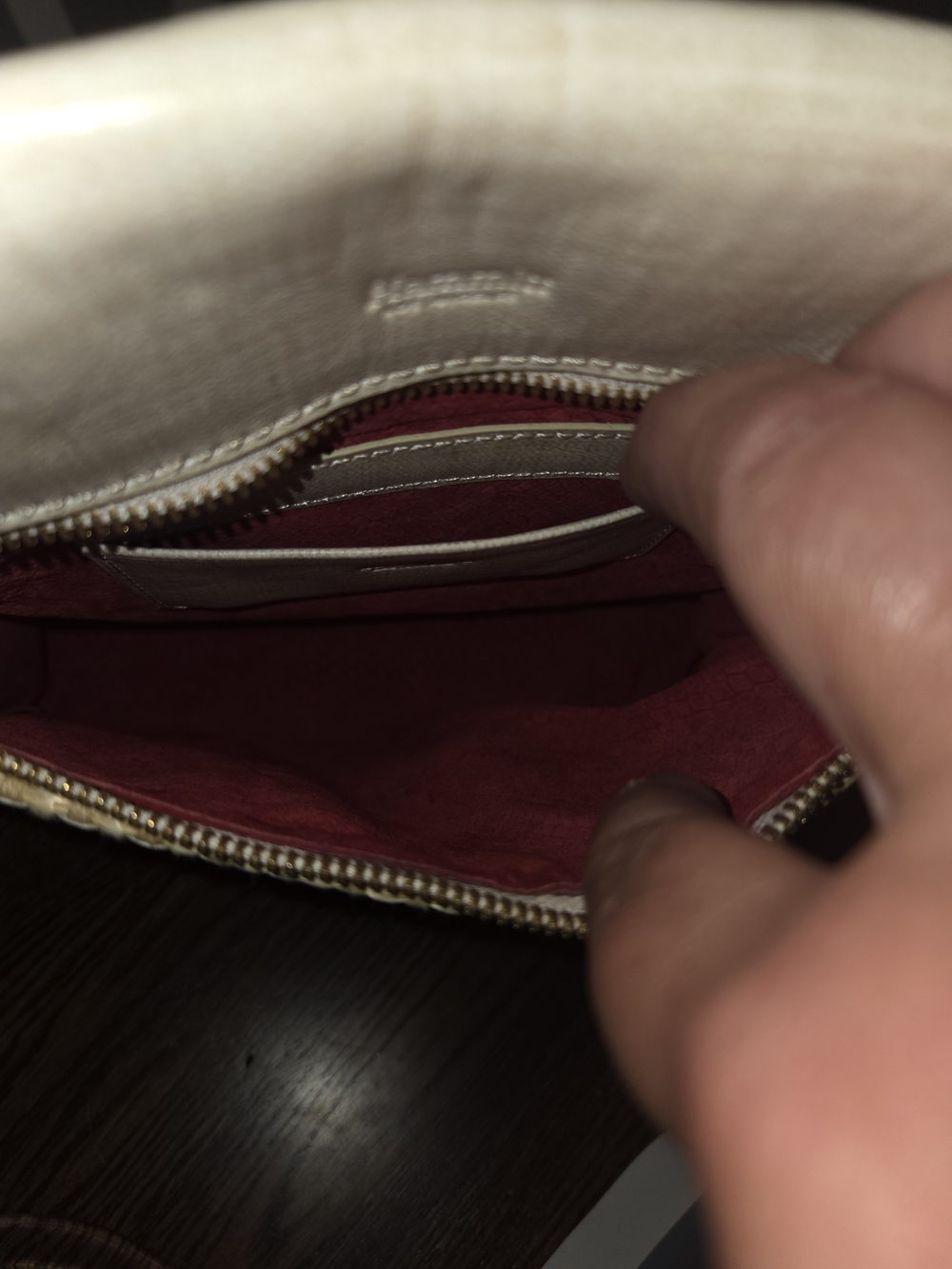 Hammitt Los Angeles Medium Tony Crossbody Bag – Woven Raffia & Tan Leather - Picture 7 of 9